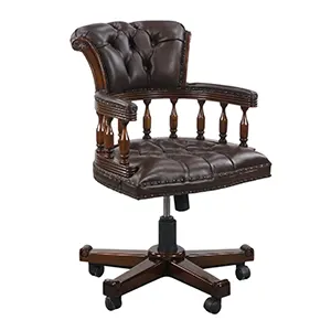 Рабочее кабинетное кресло MSMU.411 BROWN C310 BROWN  купить в интернет магазине Мебель из массива. Звоните +7 495 961-63-63 Мебель Индонезии